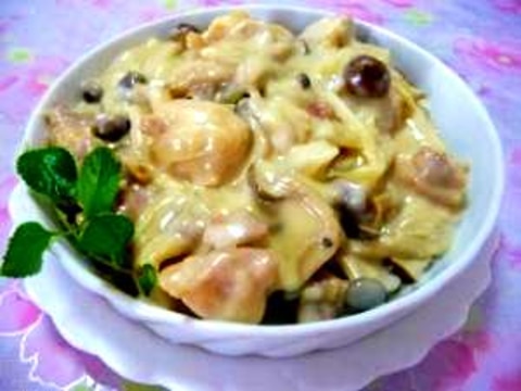 バター不要★鶏肉のクリーム煮